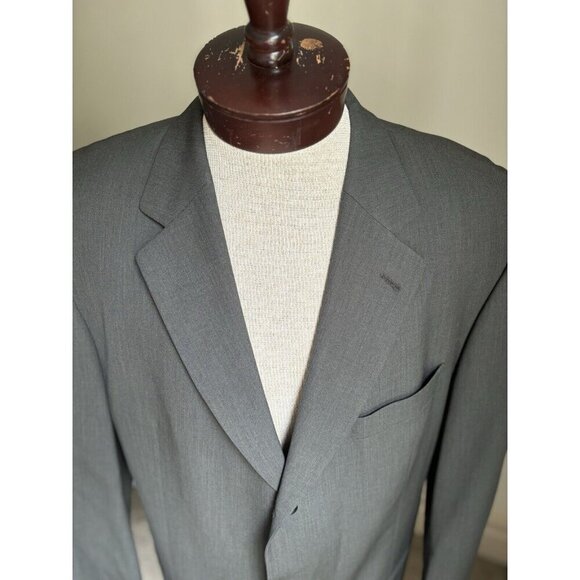 Hugo Boss Mens Blazer Wool Sport Coat US Sz 46L Einstein Sigma Super 110 MINT! - Picture 1 of 14